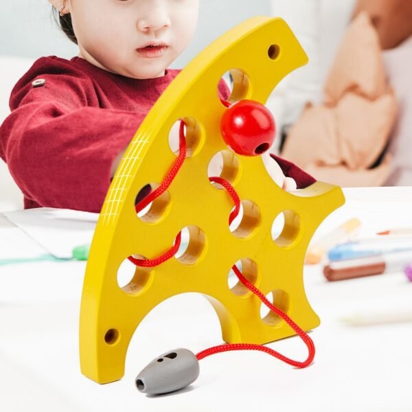 Wooden String Untangle toy for kids