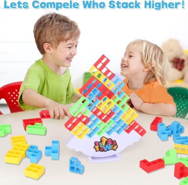 Tetra Tower Stacking Game