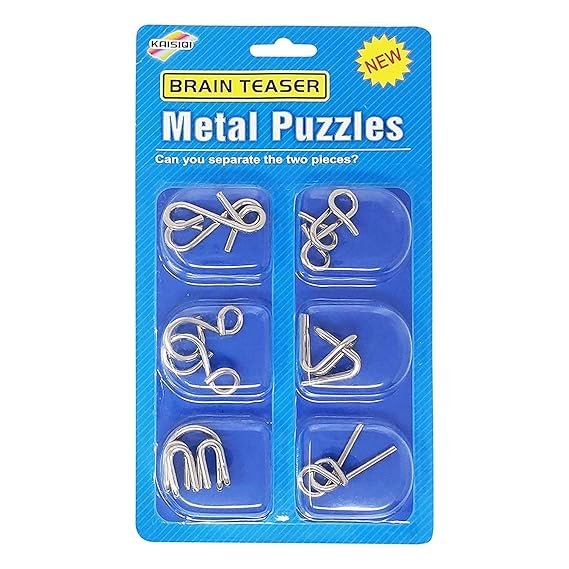 Brain Teasers Metal Wire Puzzle Toys