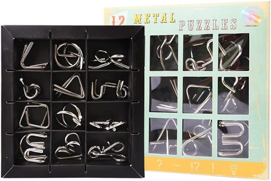 Brain Teasers Metal Wire Puzzle Toys