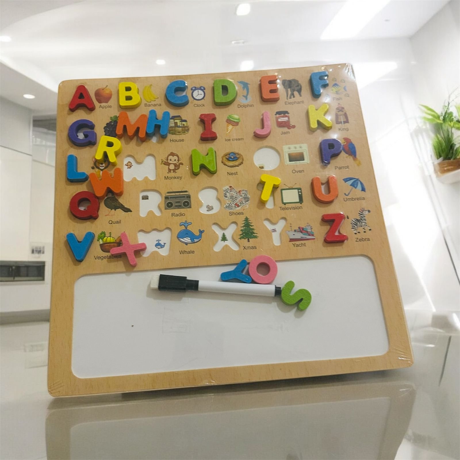 Wooden Alphabets learning board