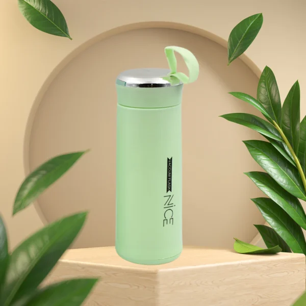 400ml Leak-Proof Glass Water Bottle, - Image 3